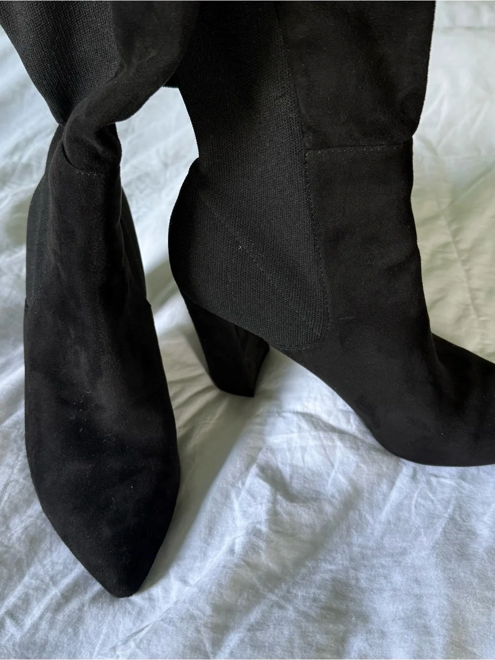Steve Madden Everly Knee-High Block Heel Women's Boots Size 8.5